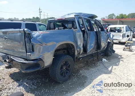 2021 Chevrolet Silverado 1500 4Wd Short Bed Custom Trail Boss из США, поврежденный, VIN 3GCPYCEF3MG286868